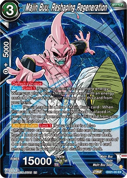 Majin Buu, Reshaping Regeneration EX21-05 card