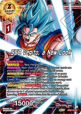 SSB Vegito, a New Look EX21-19 card