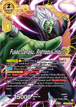 Fused Zamasu, Righteous Iniquity EX21-28 card