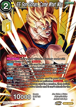 SS Son Gohan, Come What May EX21-29 card
