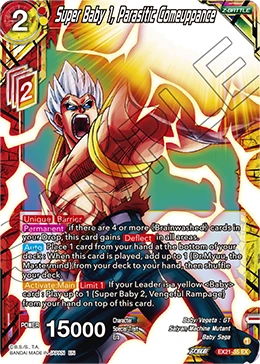 Super Baby 1, Parasitic Comeuppance EX21-35 card