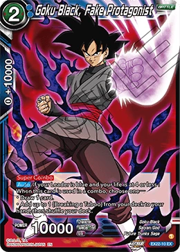 Goku Black, Fake Protagonist EX22-10 card