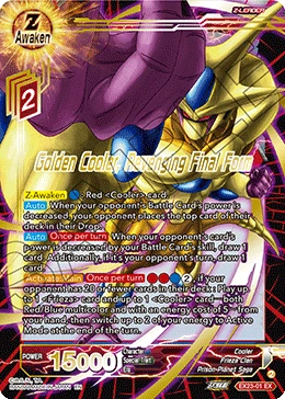 Golden Cooler, Revenging Final Form EX23-01 card