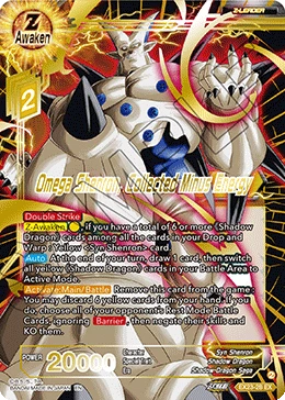 Omega Shenron, Collected Minus Energy EX23-28 card