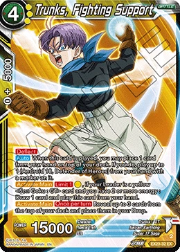 Trunks, Fighting Support EX23-32 card