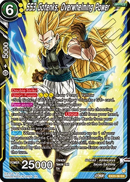 SS3 Gotenks, Overwhelming Power EX23-36 card