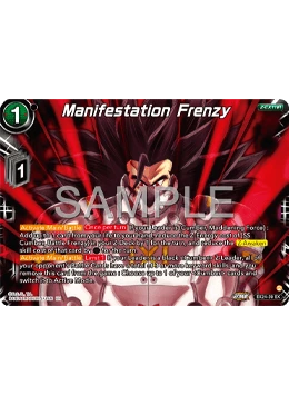 Manifestation Frenzy EX24-39 card