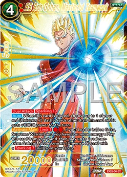 SS Son Gohan, Masterful Teamwork EX25-08 card