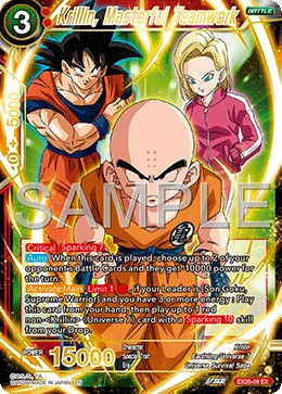 Krillin, Masterful Teamwork EX25-09 card