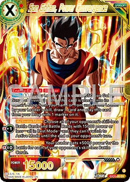Son Gohan, Power Convergence EX25-35 card