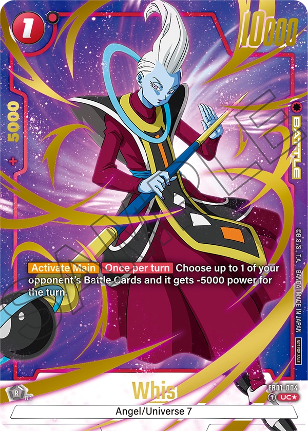 Whis FB01-004-p1 card