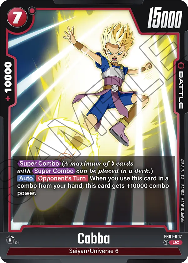 Cabba FB01-007 card