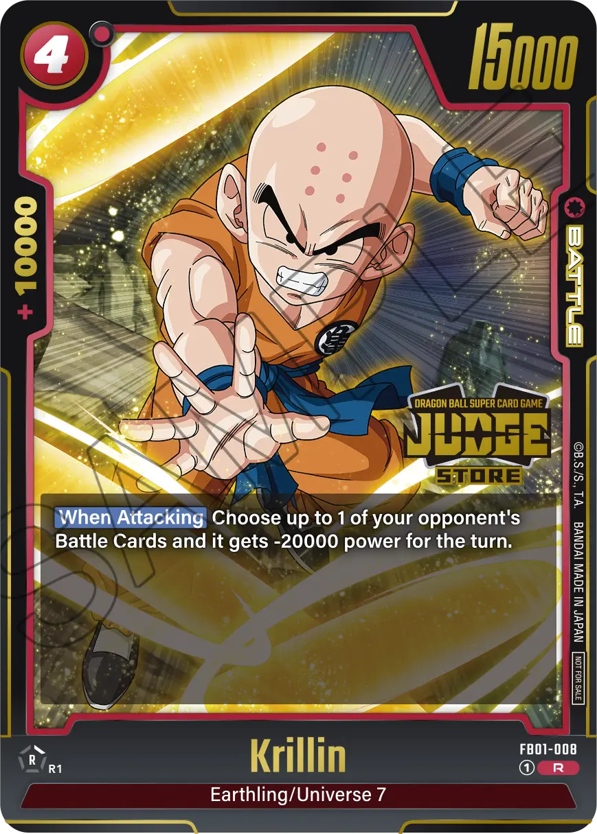 Krillin FB01-008-p2 card