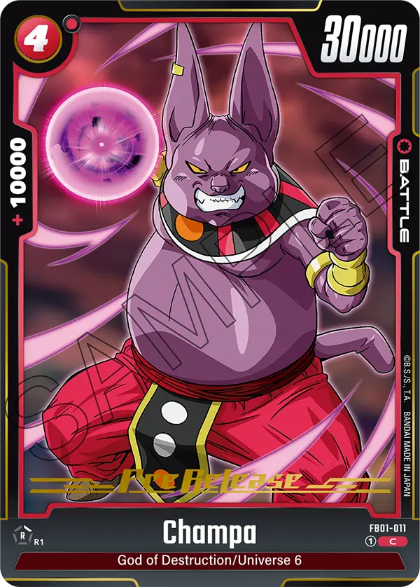 Champa FB01-011-p1 card