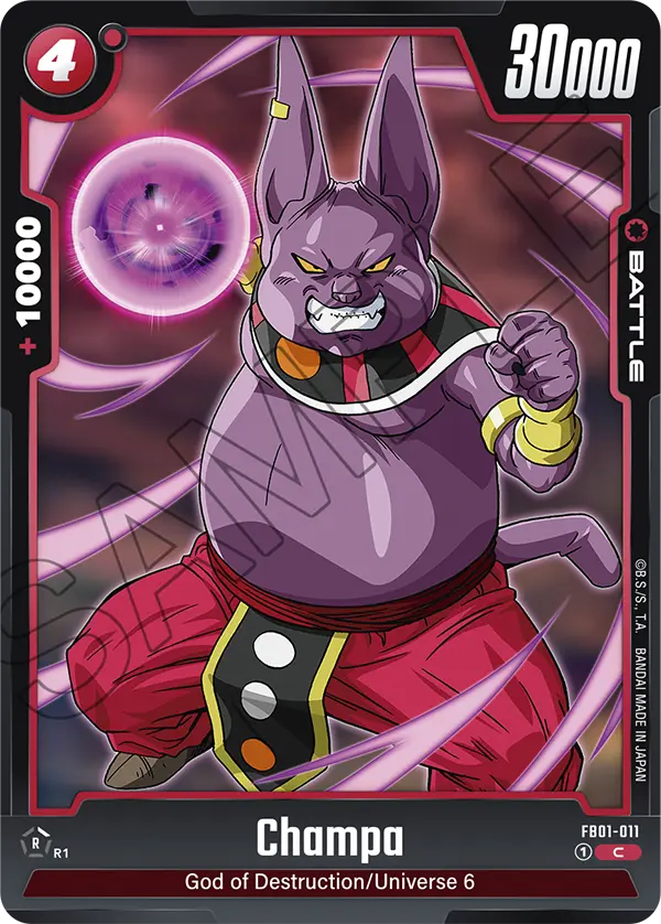 Champa FB01-011 card