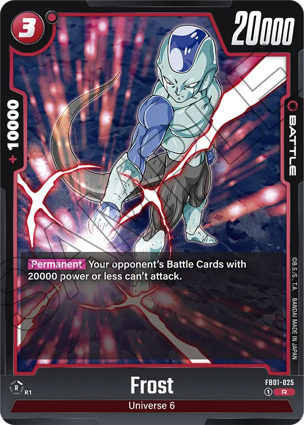 Frost FB01-025 card
