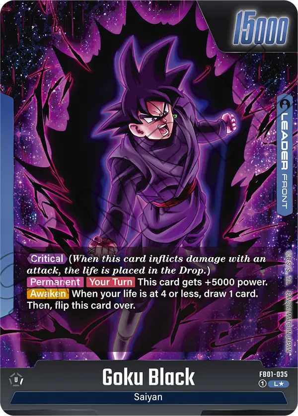 Goku Black FB01-035-p1 card