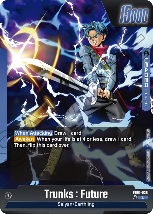 Trunks : Future FB01-036 card