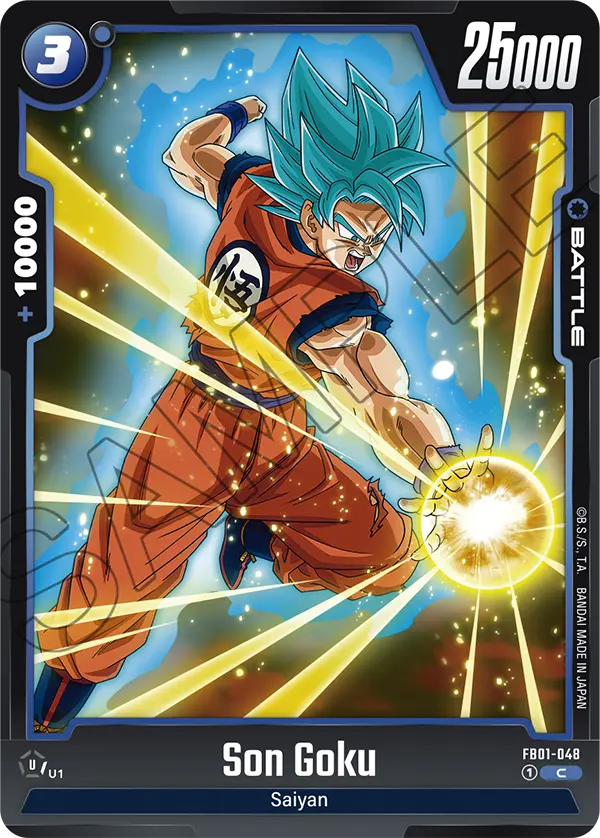 Son Goku FB01-048 Dragon Ball Fusion World card