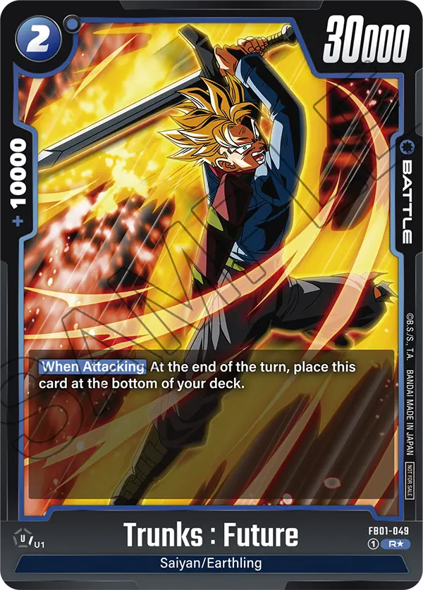 Trunks : Future FB01-049-p1 card