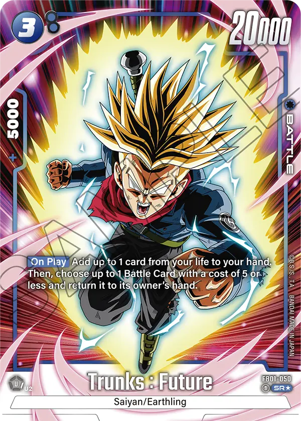 Trunks : Future FB01-050-p1 card
