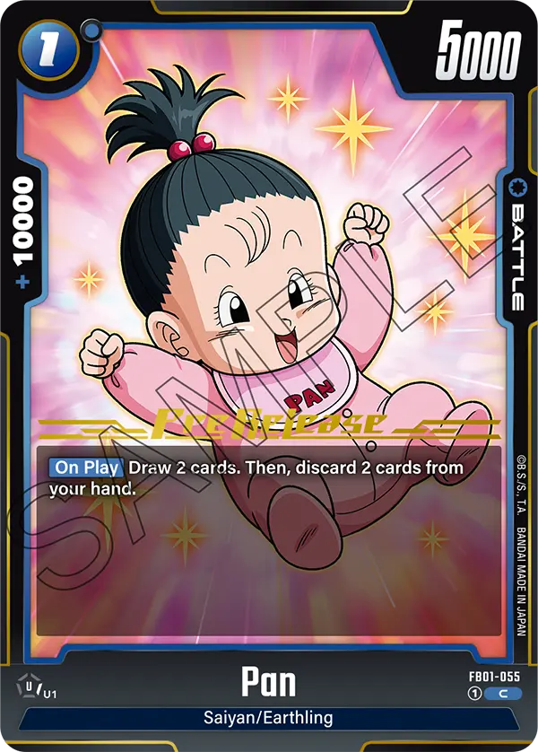 Pan FB01-055-p1 card