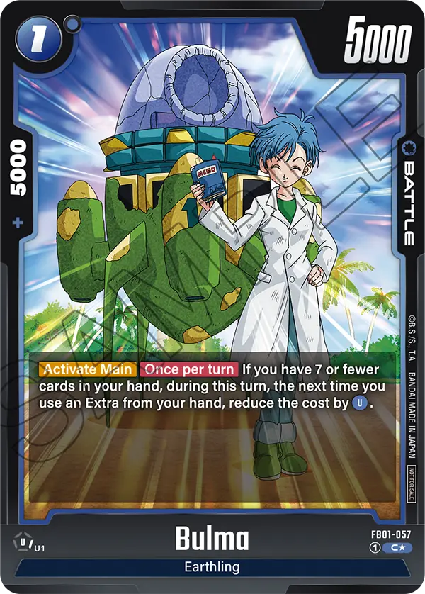Bulma FB01-057-p1 card