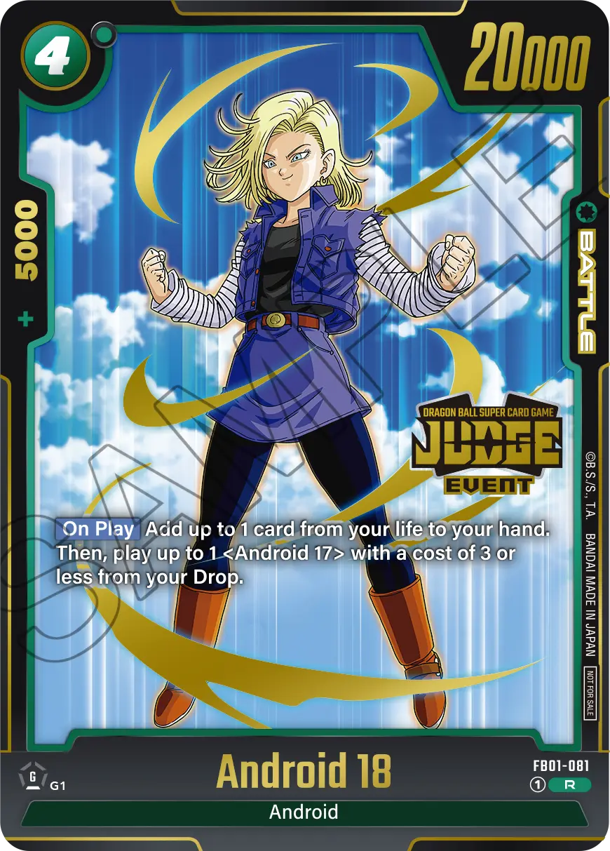 Android 18 FB01-081-p1