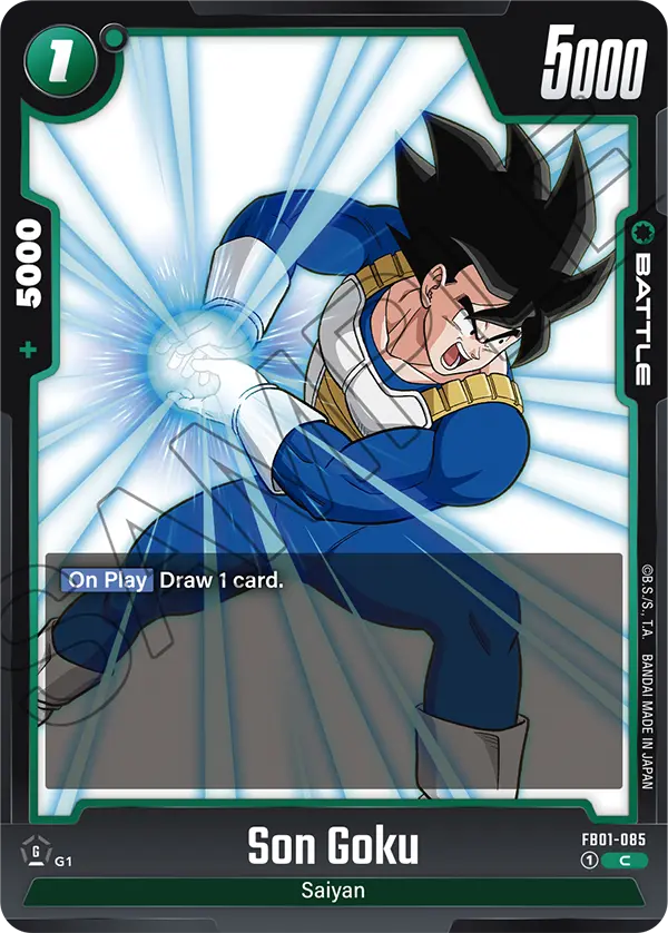 Son Goku FB01-085 card