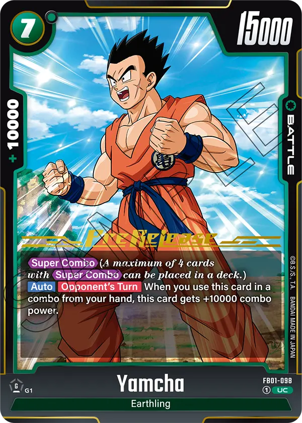 Yamcha FB01-098-p3 card