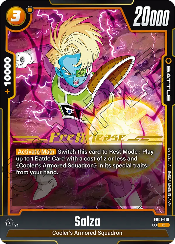 Salza FB01-118-p1 card