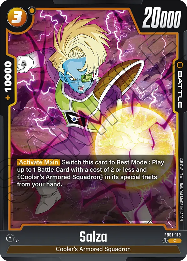 Salza FB01-118 card