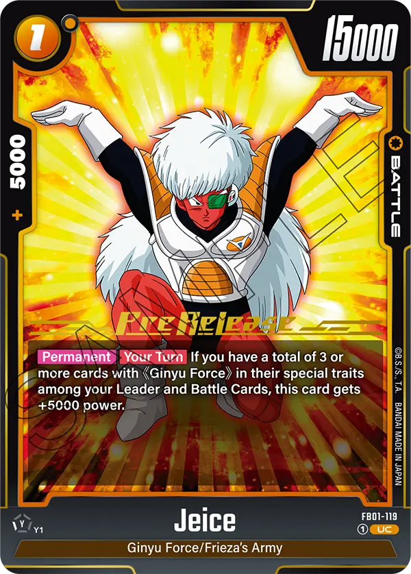 Jeice FB01-119-p1 card