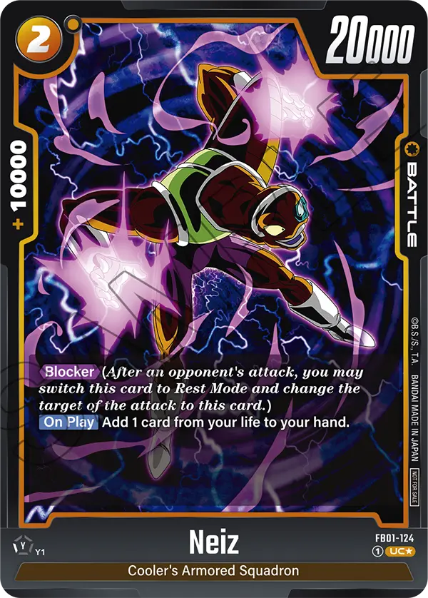 Neiz FB01-124-p1 card