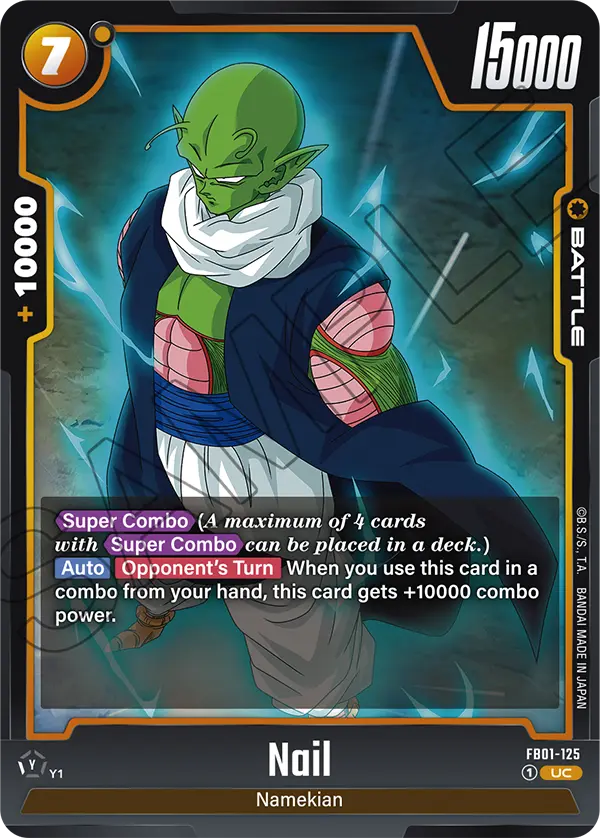 Nail FB01-125 card