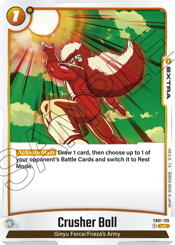 Crusher Ball FB01-135 card