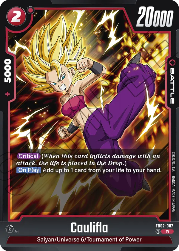 Caulifla FB02-007 card