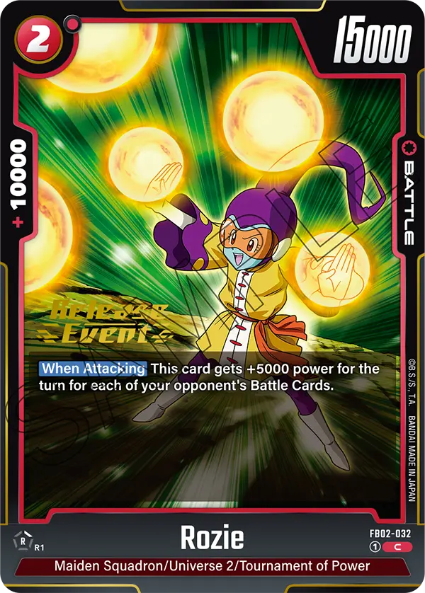 Rozie FB02-032-p1 card