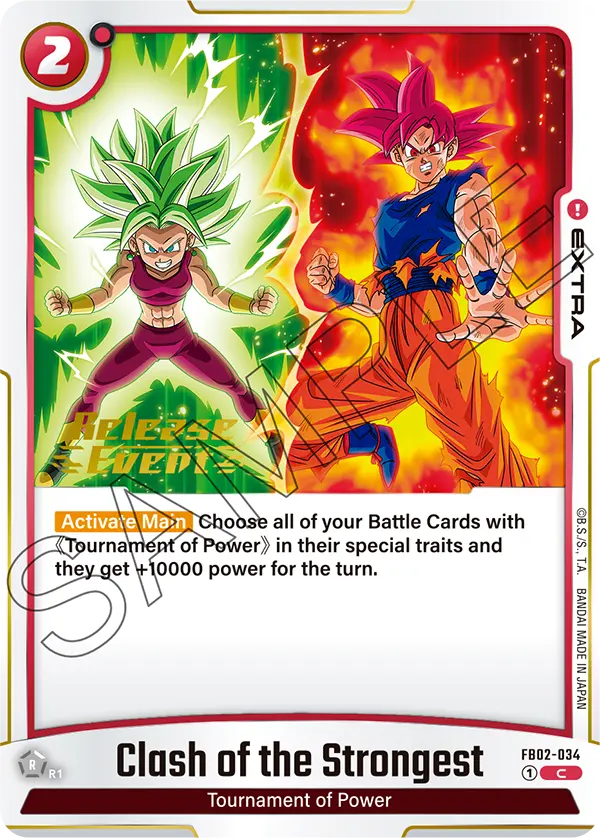 Clash of the Strongest FB02-034-p3 card