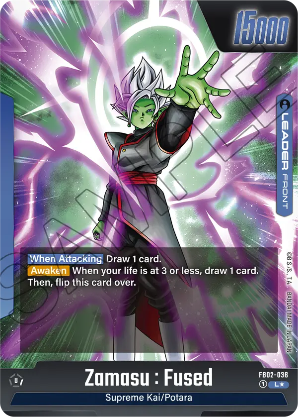 Zamasu : Fused FB02-036-p1 card