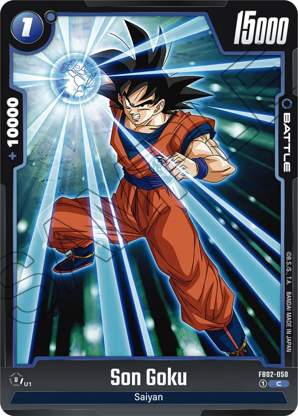 Son Goku FB02-050 card