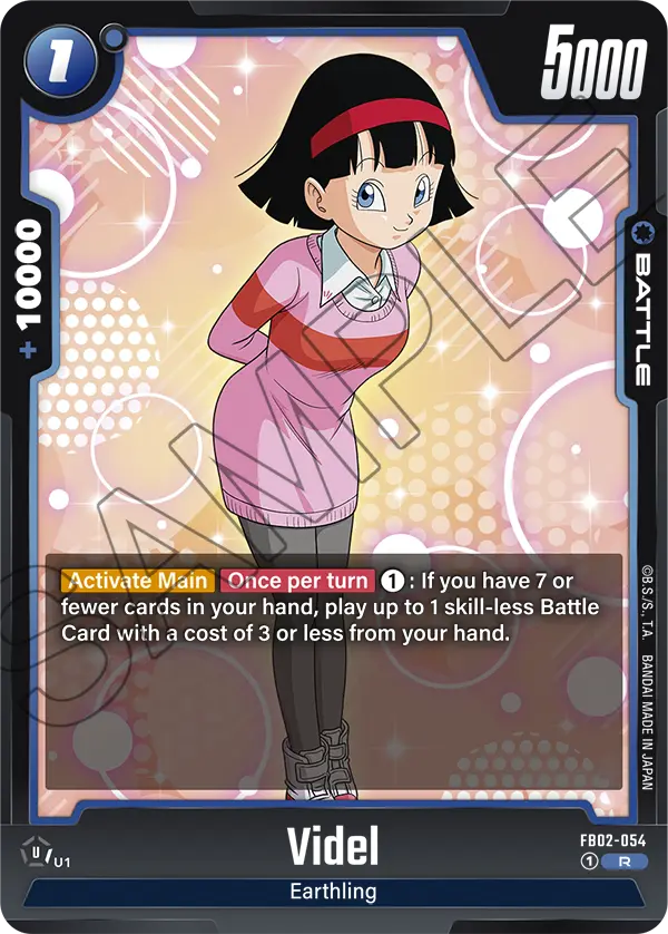 Videl FB02-054 card