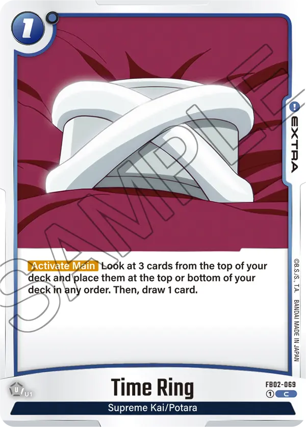 Time Ring FB02-069 card