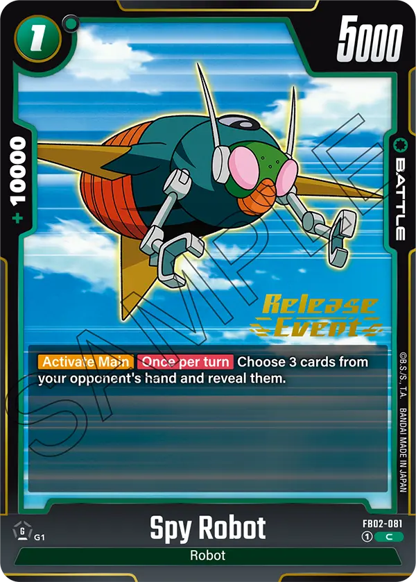 Spy Robot FB02-081-p1 card