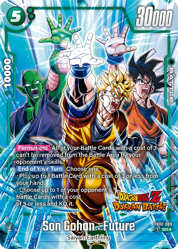Son Gohan : Future FB02-089-p2 card
