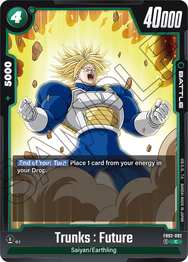 Trunks : Future FB02-092 card