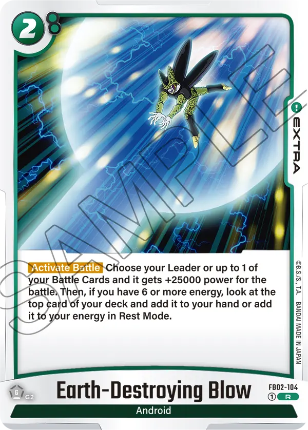 Earth-Destroying Blow FB02-104 card