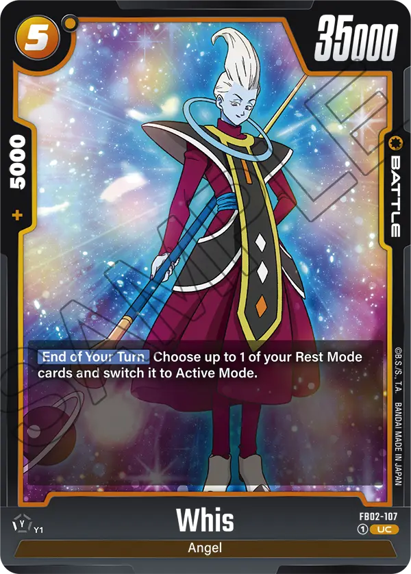 Whis FB02-107 card
