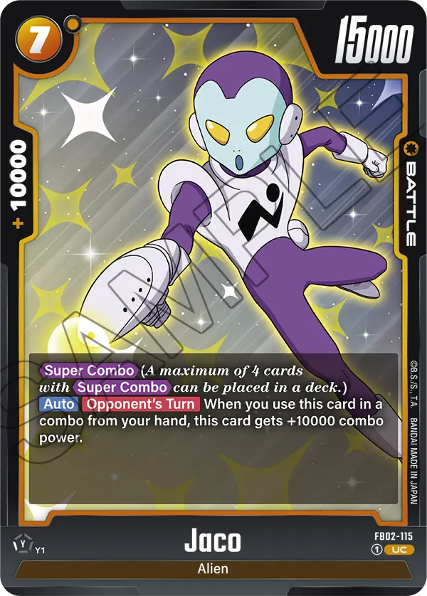 Jaco FB02-115 card
