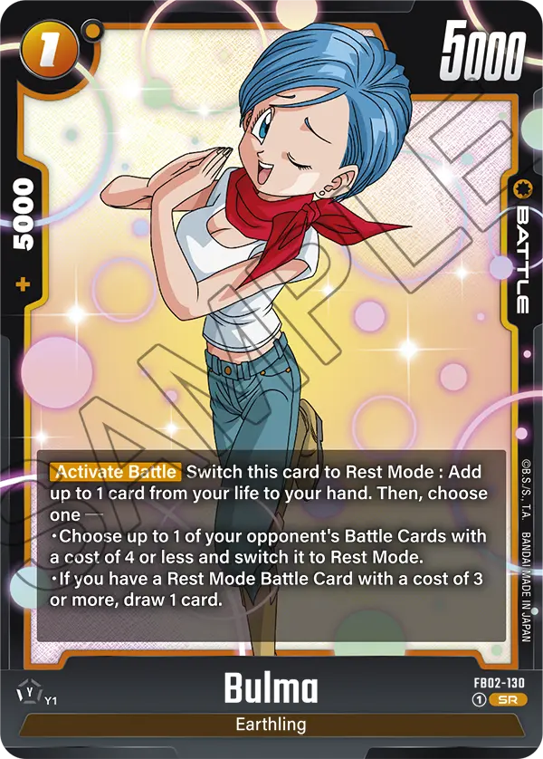 Bulma FB02-130 card